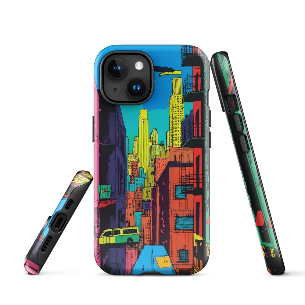 Urban Vibrance: A Pop Art Cityscape