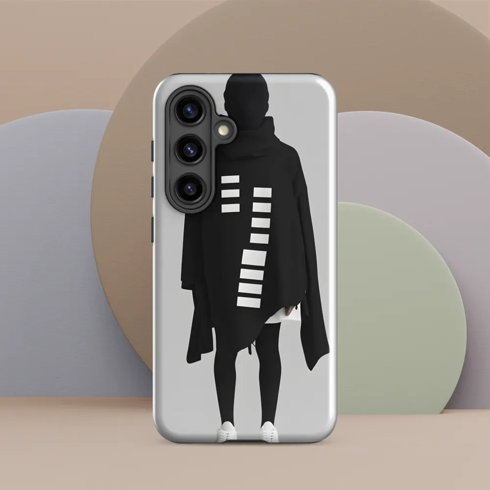 Enigmatic Layers: A Study in Minimalist Fashion