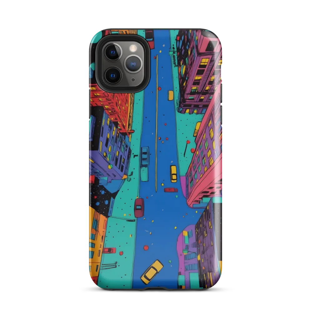 Aerial Dreamscape: The Pulse of Urban Life | Phone Case |  11 Pro Max | Tough Case | Glossy