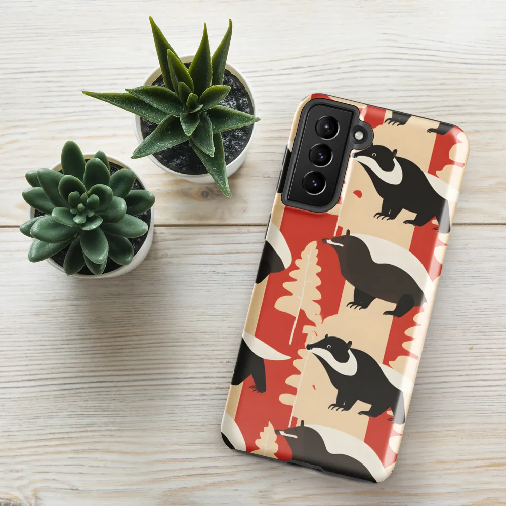 Wildlife Pattern: The Badger Tale