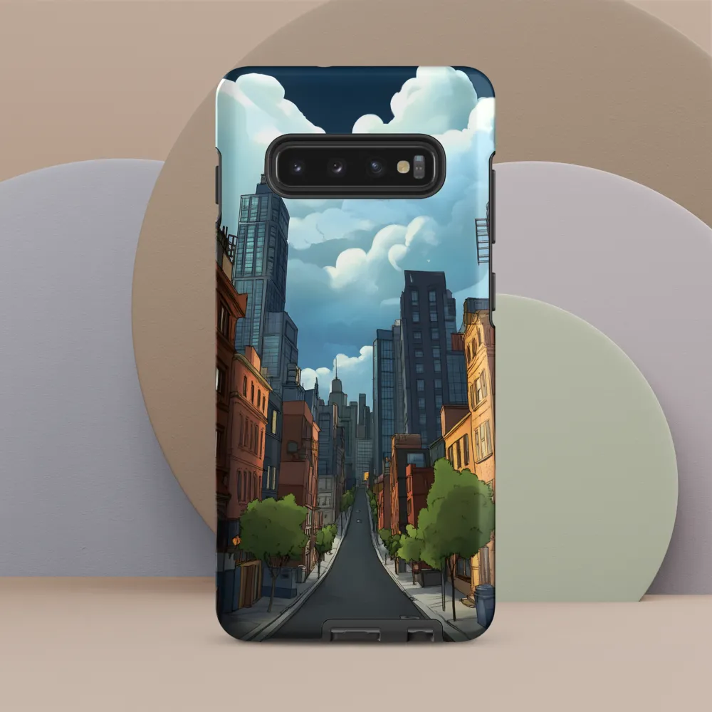 Urban Serenity: A Digital Cityscape
