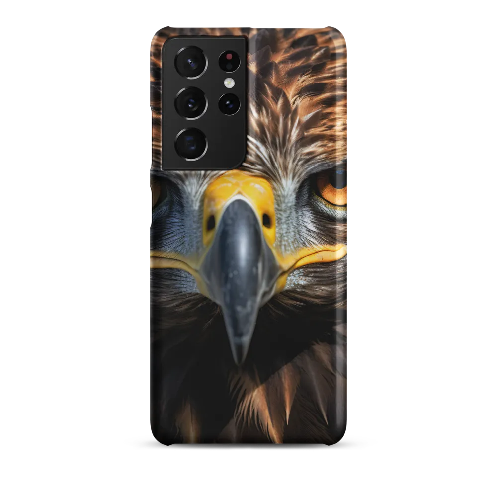The Intensity of the Eagle | Phone Case |  S21 Ultra | Snap Case | Matte
