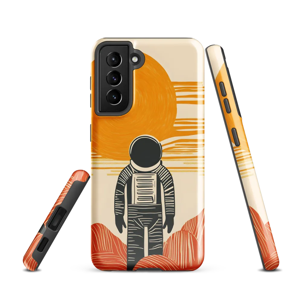 Contemplation on a Distant World | Phone Case |  S21 | Tough Case | Glossy