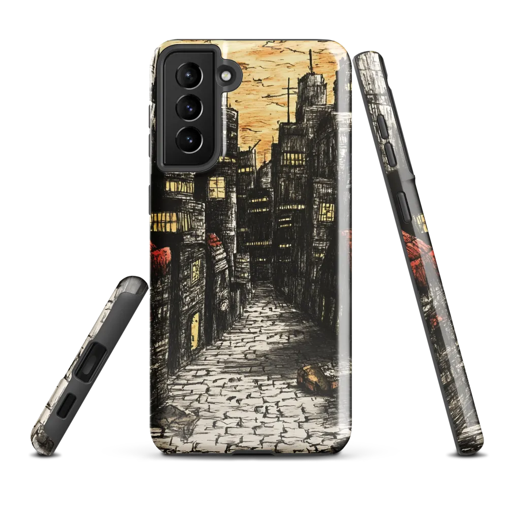 Urban Twilight: A Desolate Cityscape