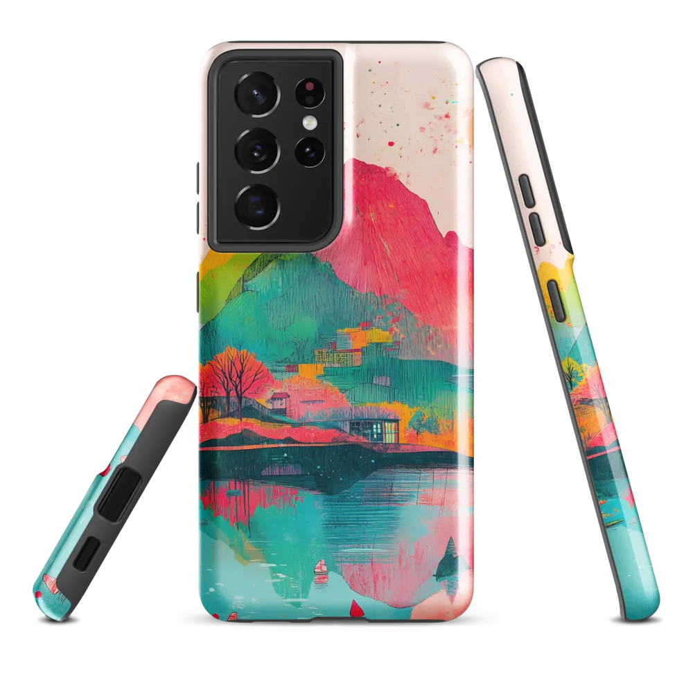 Vibrant Serenity: A Surreal Landscape