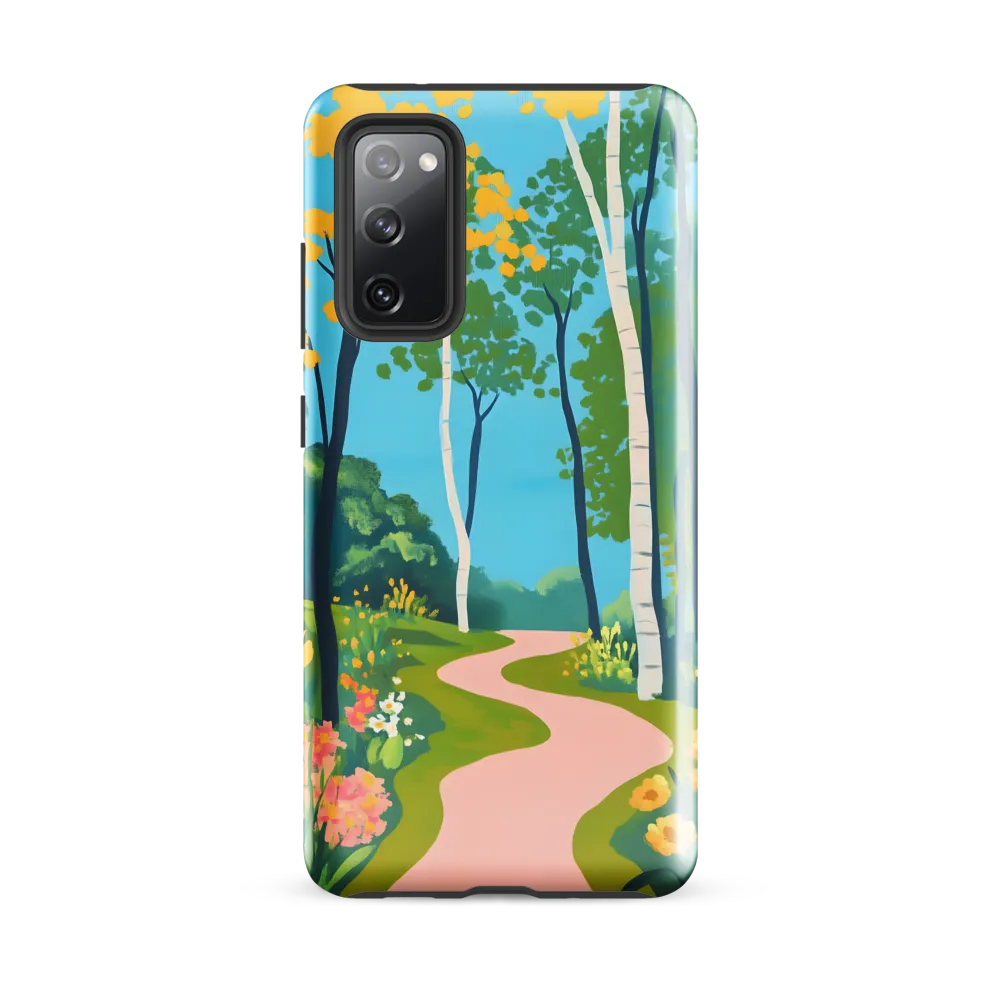 The Winding Path of Nature | Phone Case |  S20 FE | Tough Case | Glossy