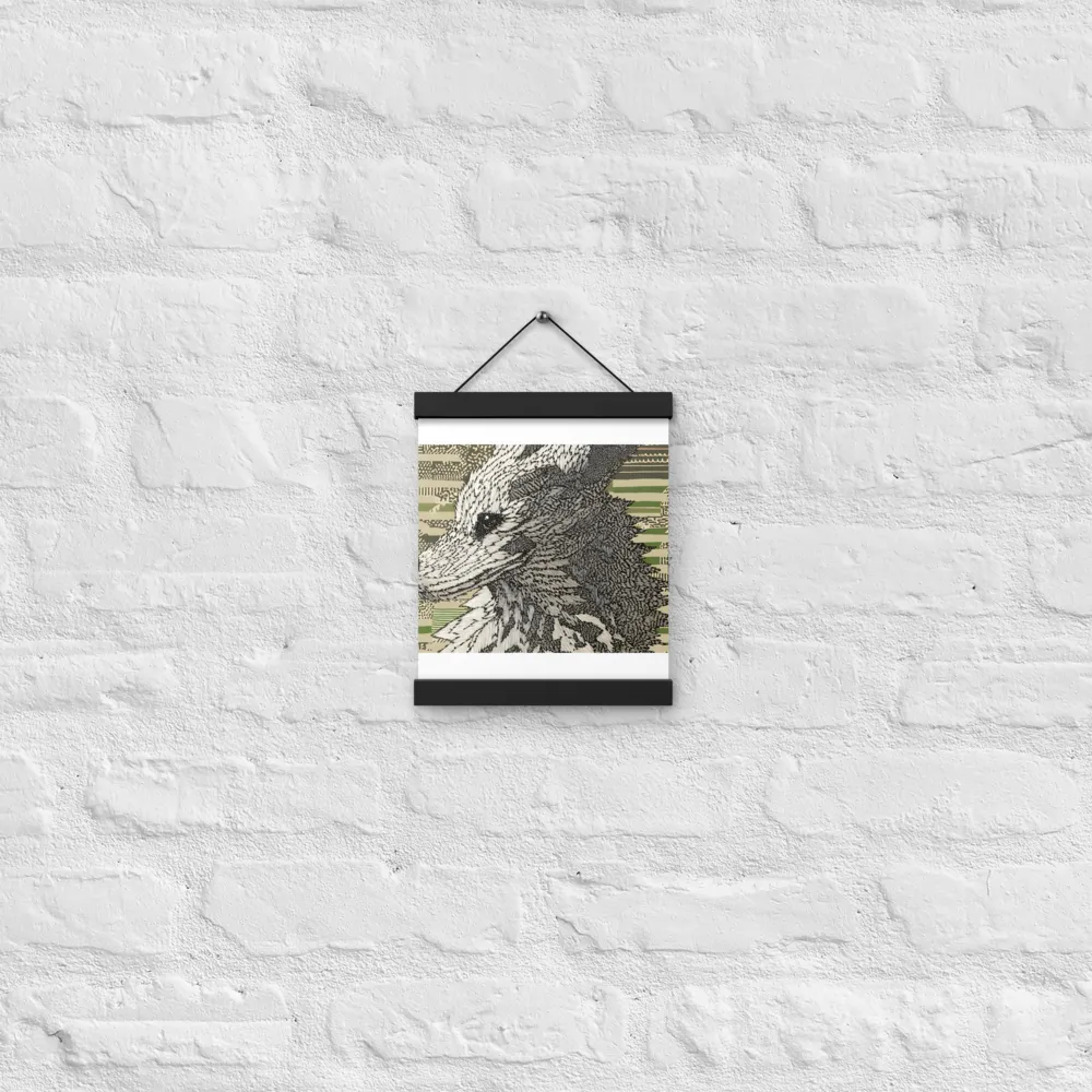 Reflections of the Forest | Poster With Black Wood Hanger | 8″×10″