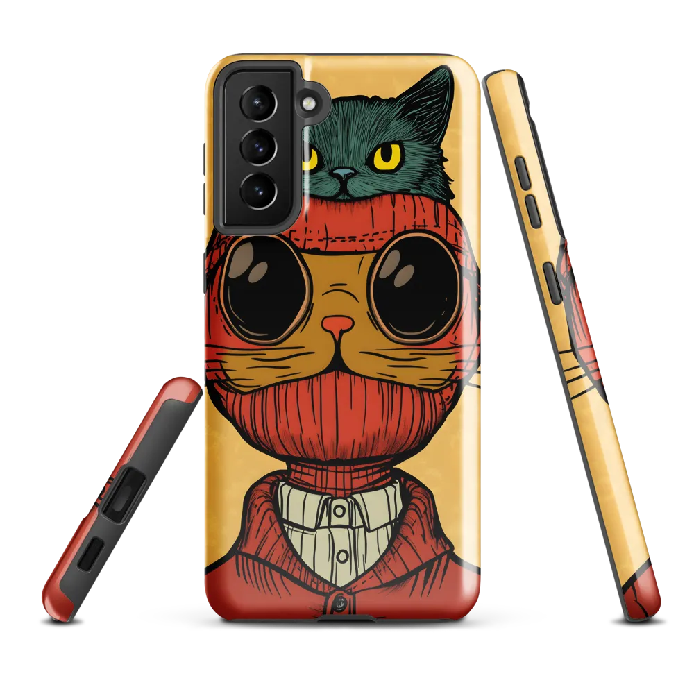 Whimsical Fusion: Cat and Human