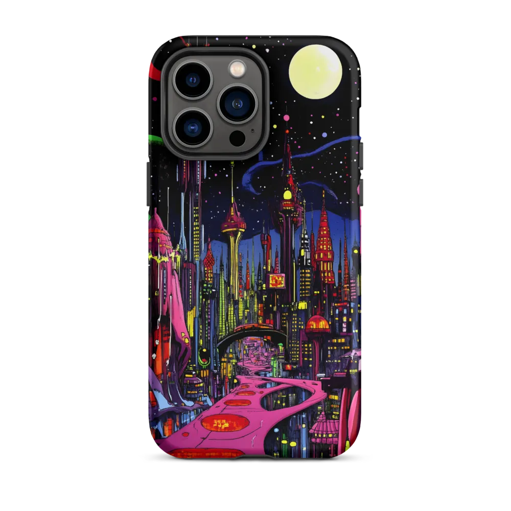 Neon Dreams of a Futuristic City