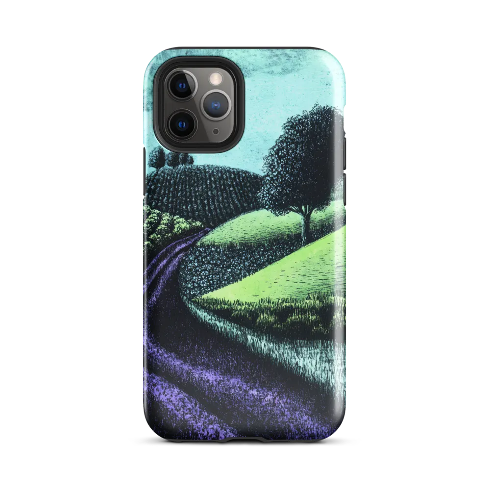 Winding Serenity: A Modern Landscape
