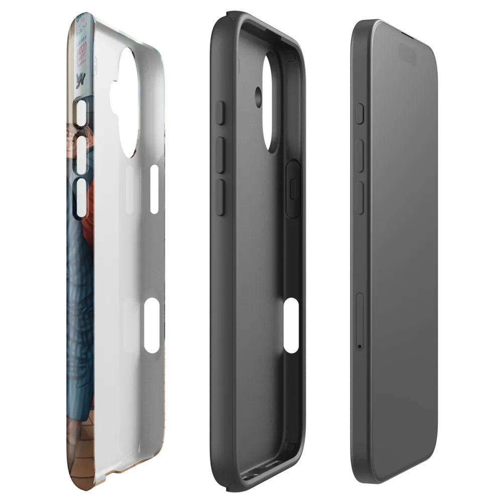 Caught in Tension | Phone Case |  16 Plus | Tough Case | Glossy