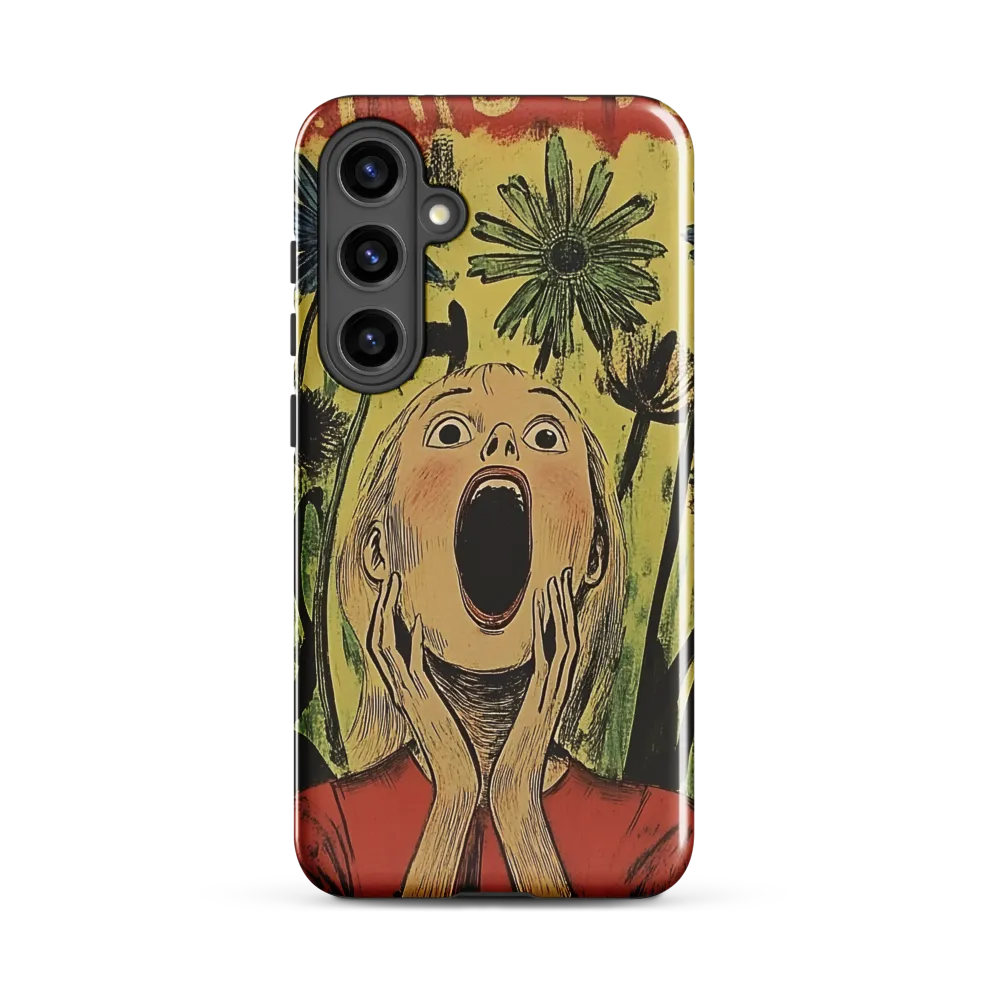 The Echo of Panic | Phone Case |  S24 Plus | Tough Case | Glossy