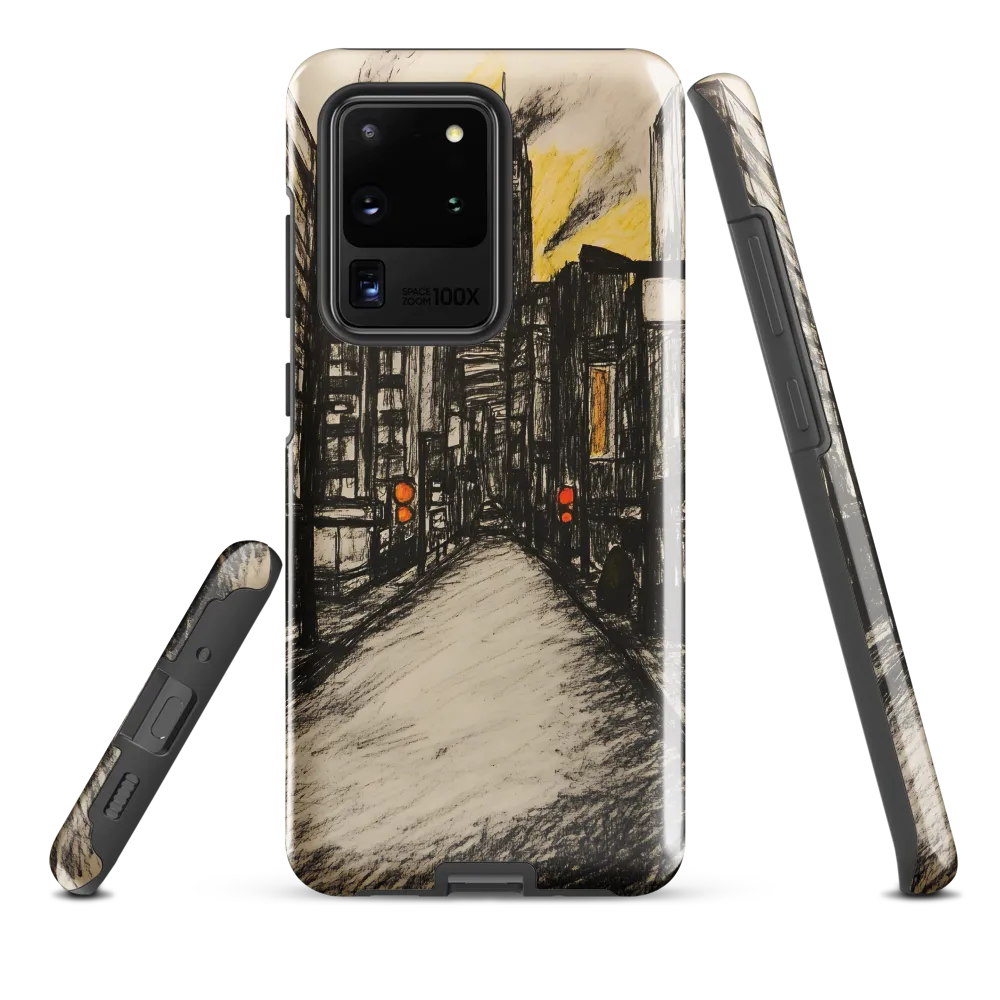 Cityscape of Solitude | Phone Case |  S20 Ultra | Tough Case | Glossy