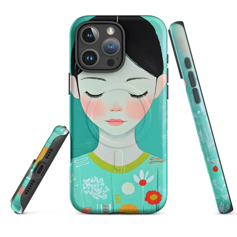 Tranquil Blossom | Phone Case |  16 Pro Max | MagSafe® Tough Case | Matte