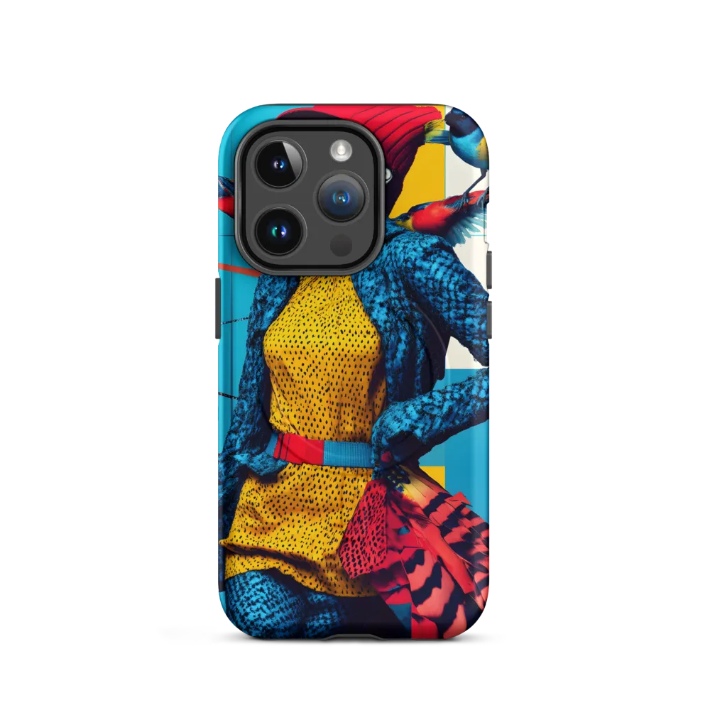 Vibrant Fusion of Nature and Fashion