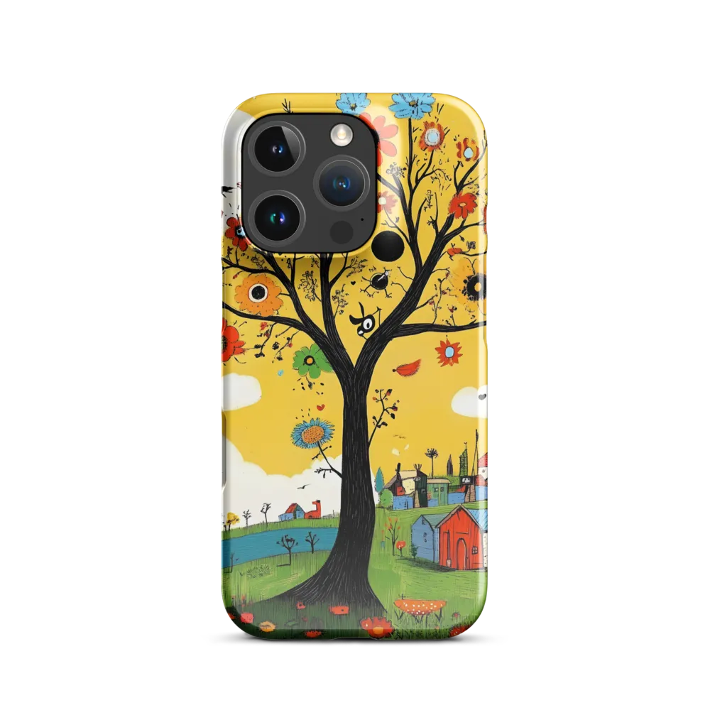 Whimsical Blooms of Life | Phone Case |  16 Pro | Snap Case | Glossy