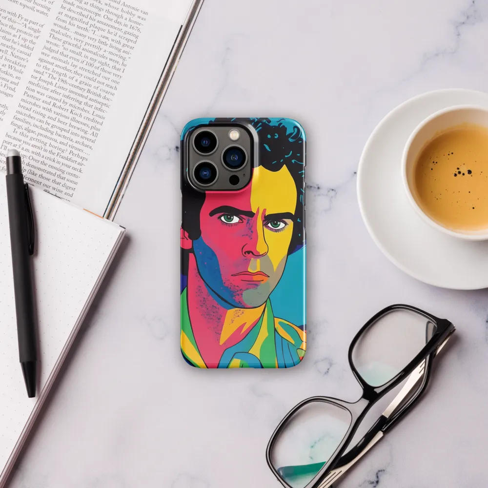 Electric Visage: A Portrait of Vibrance