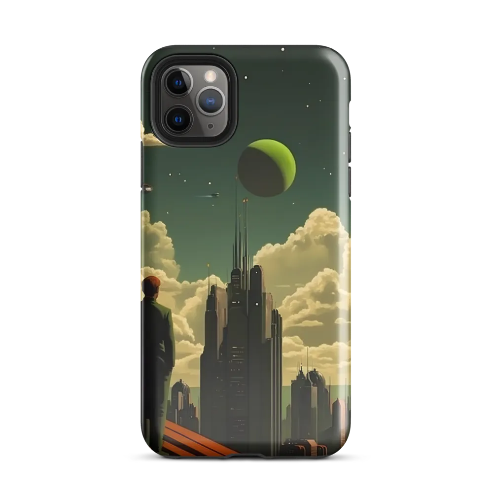 Gaze of Tomorrow: A Futuristic Vision | Phone Case |  11 Pro Max | Tough Case | Glossy