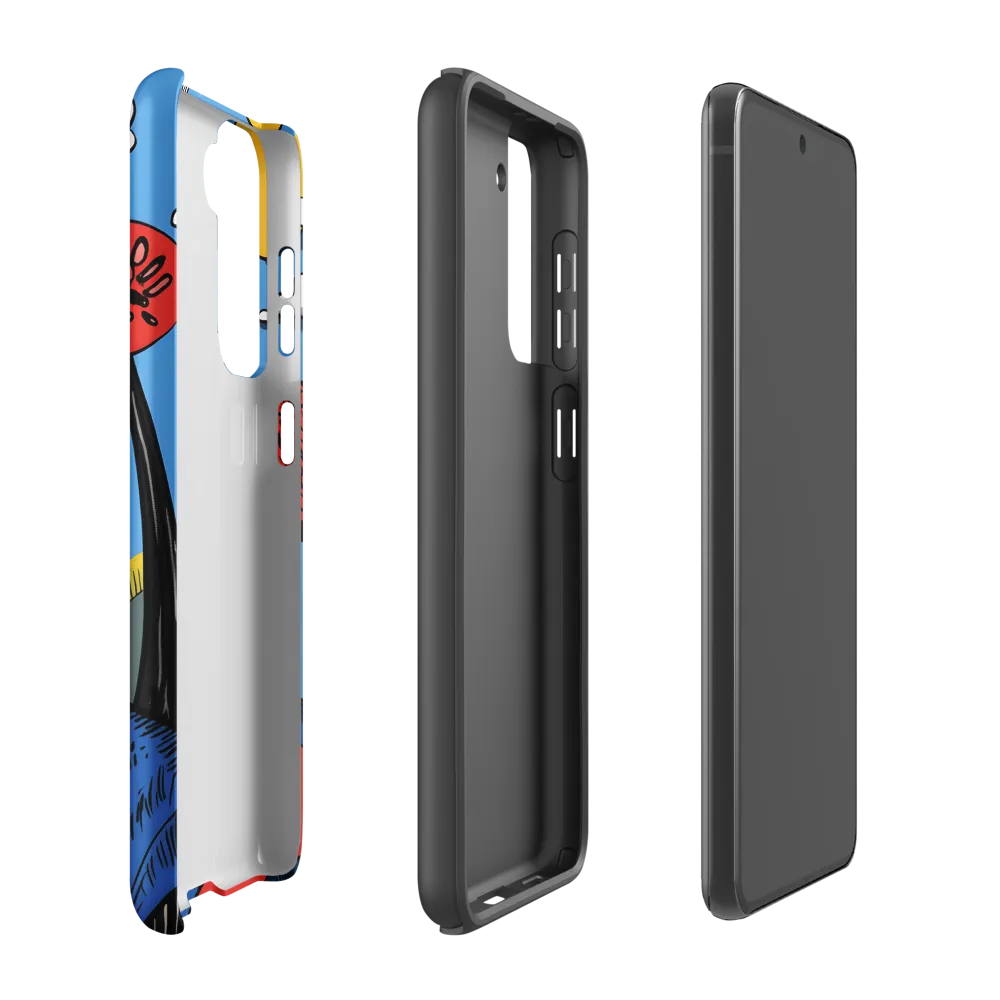 A Playful Journey Through Whimsical Woods | Phone Case |  S21 FE | Tough Case | Matte