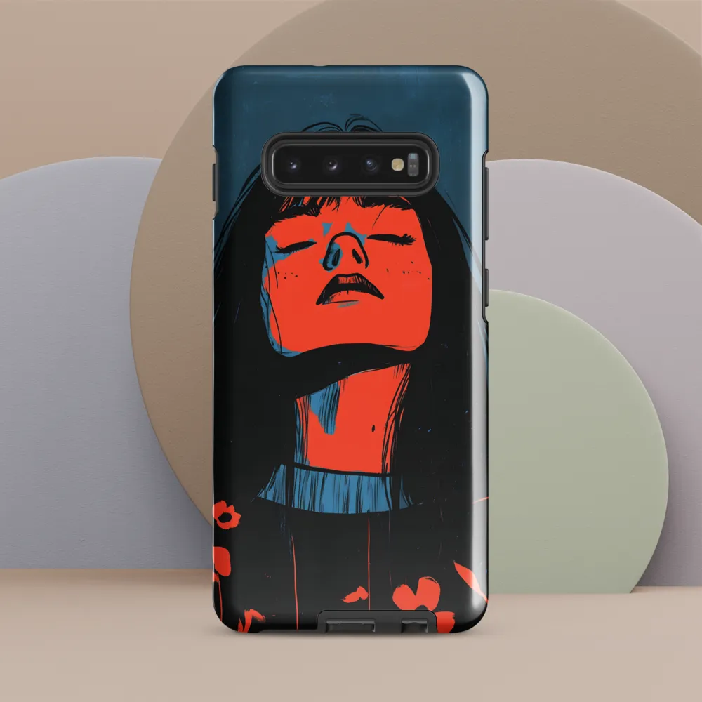 Serene Contemplation | Phone Case |  S10 Plus | Tough Case | Glossy