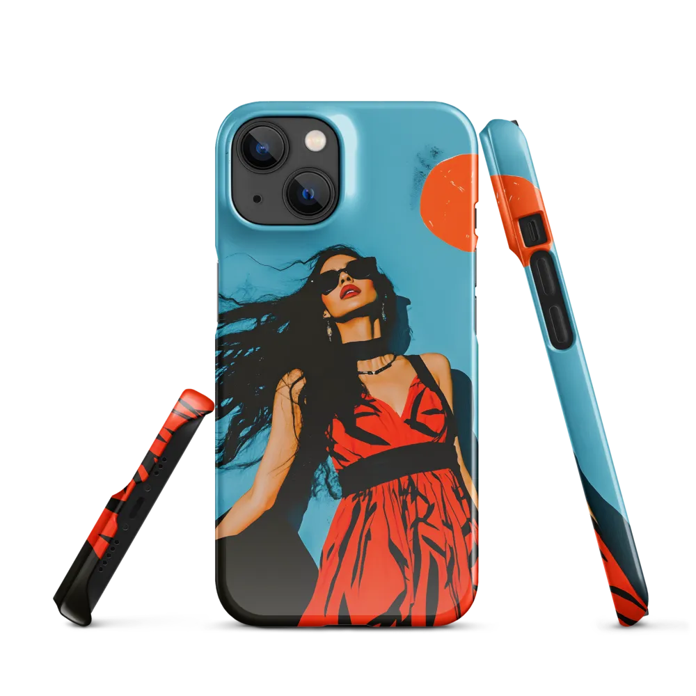Sunset in Fashion: A Modern Portrait