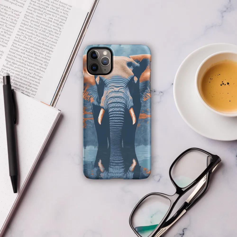 Majestic Reflection: The Elephant's Serenade