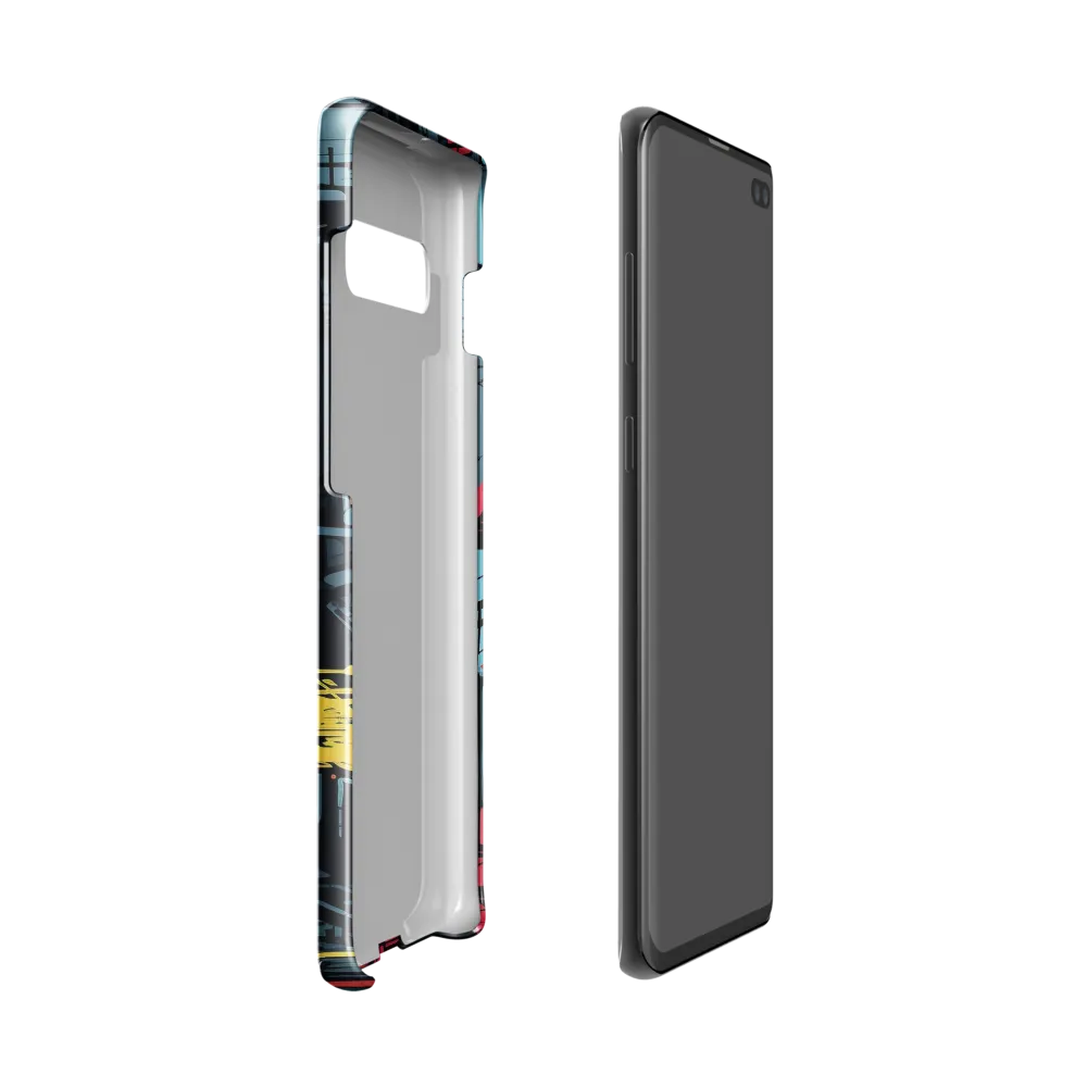 Citybeat: A Neon Dreamscape | Phone Case |  S10 | Snap Case | Glossy