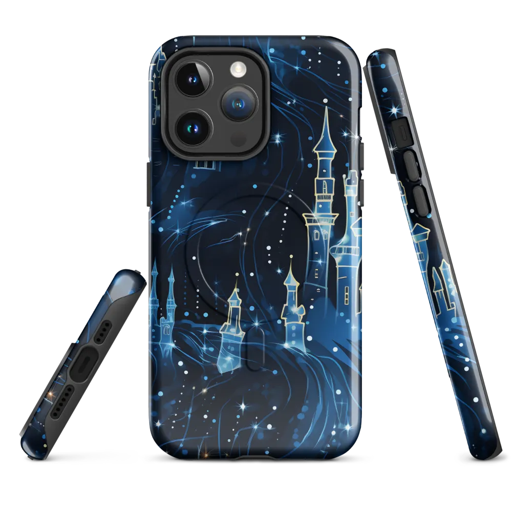 Dreamy Castles in a Starry Sky