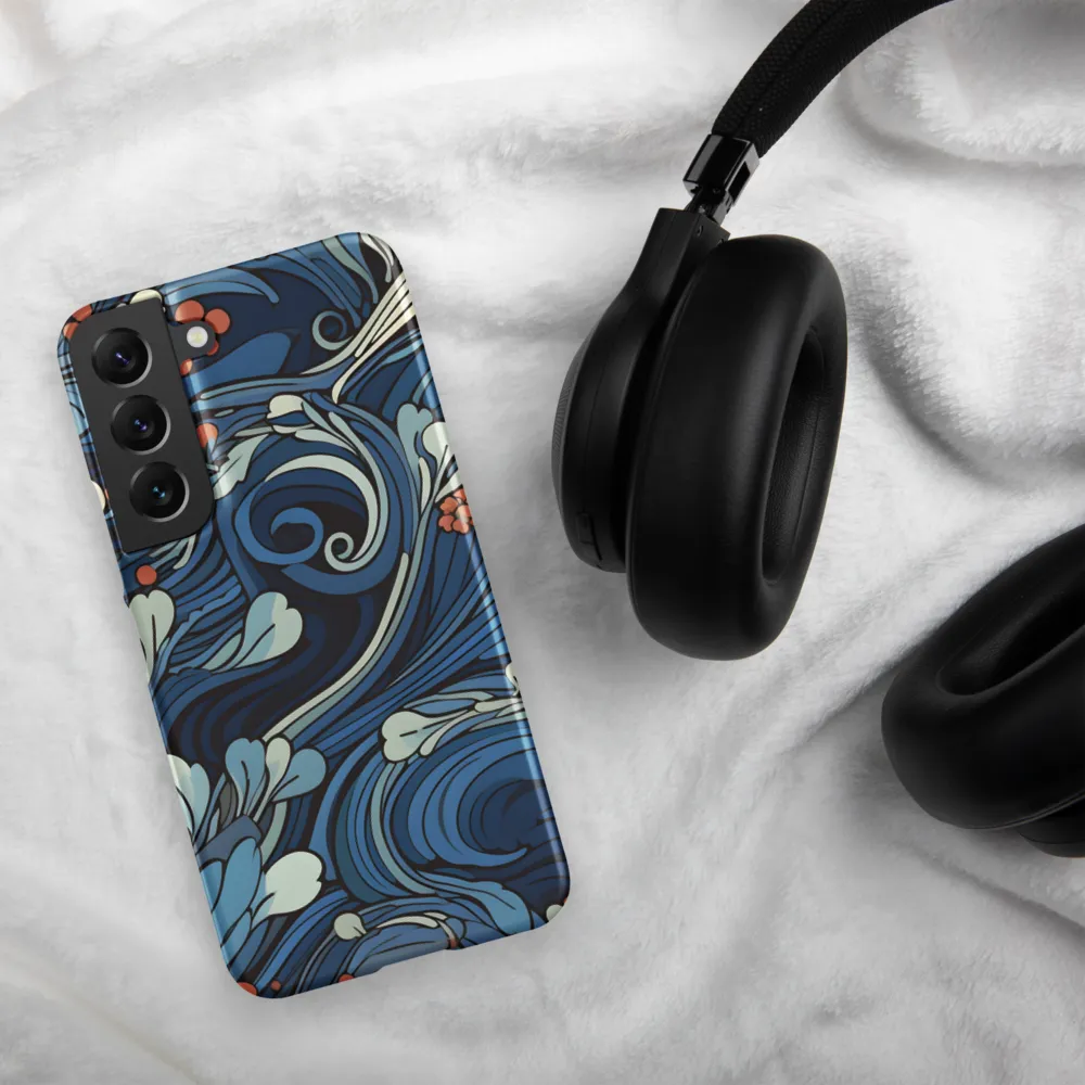 Nature's Elegance: An Oceanic Tapestry | Phone Case |  S22 | Snap Case | Matte