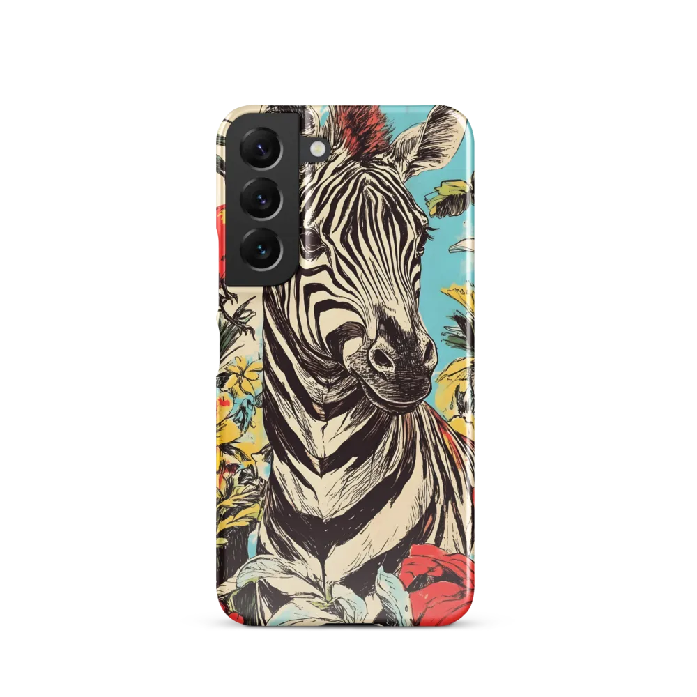 Zebra in Tropical Reverie