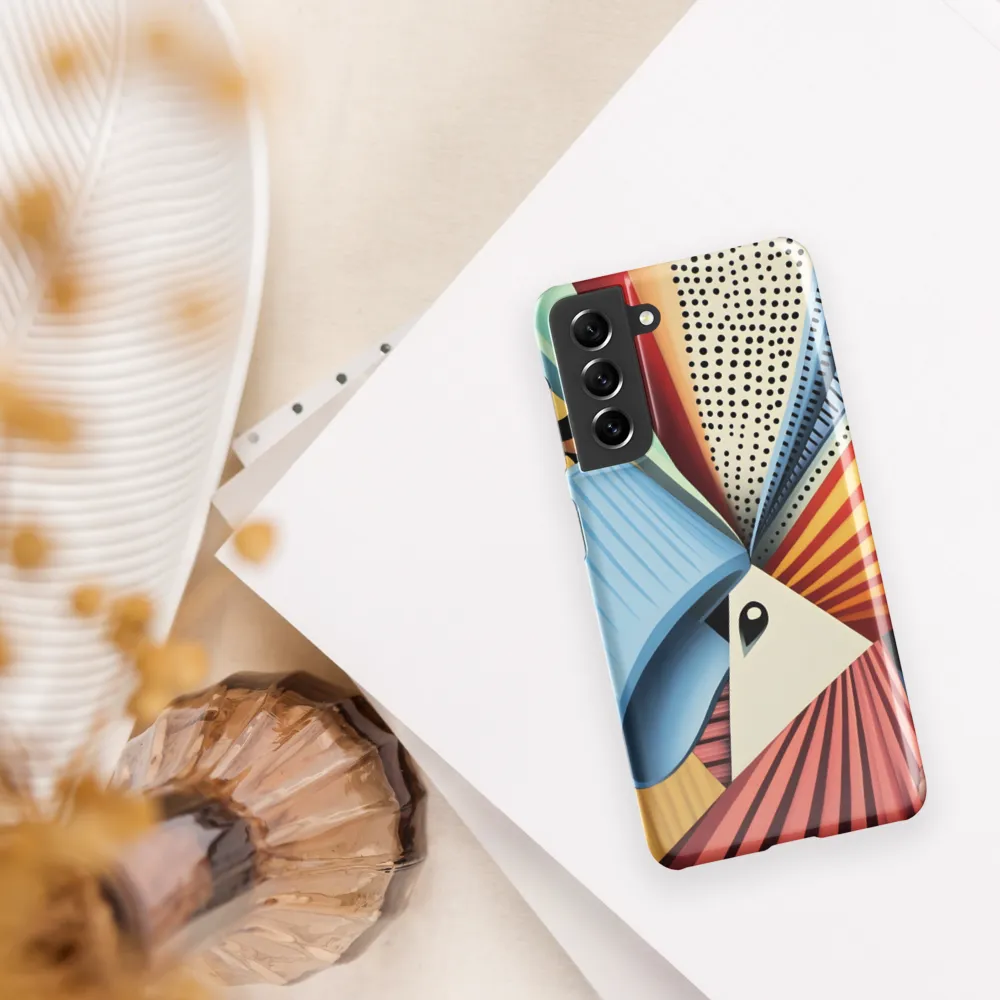 Symphony of Shapes | Phone Case |  S21 | Snap Case | Glossy