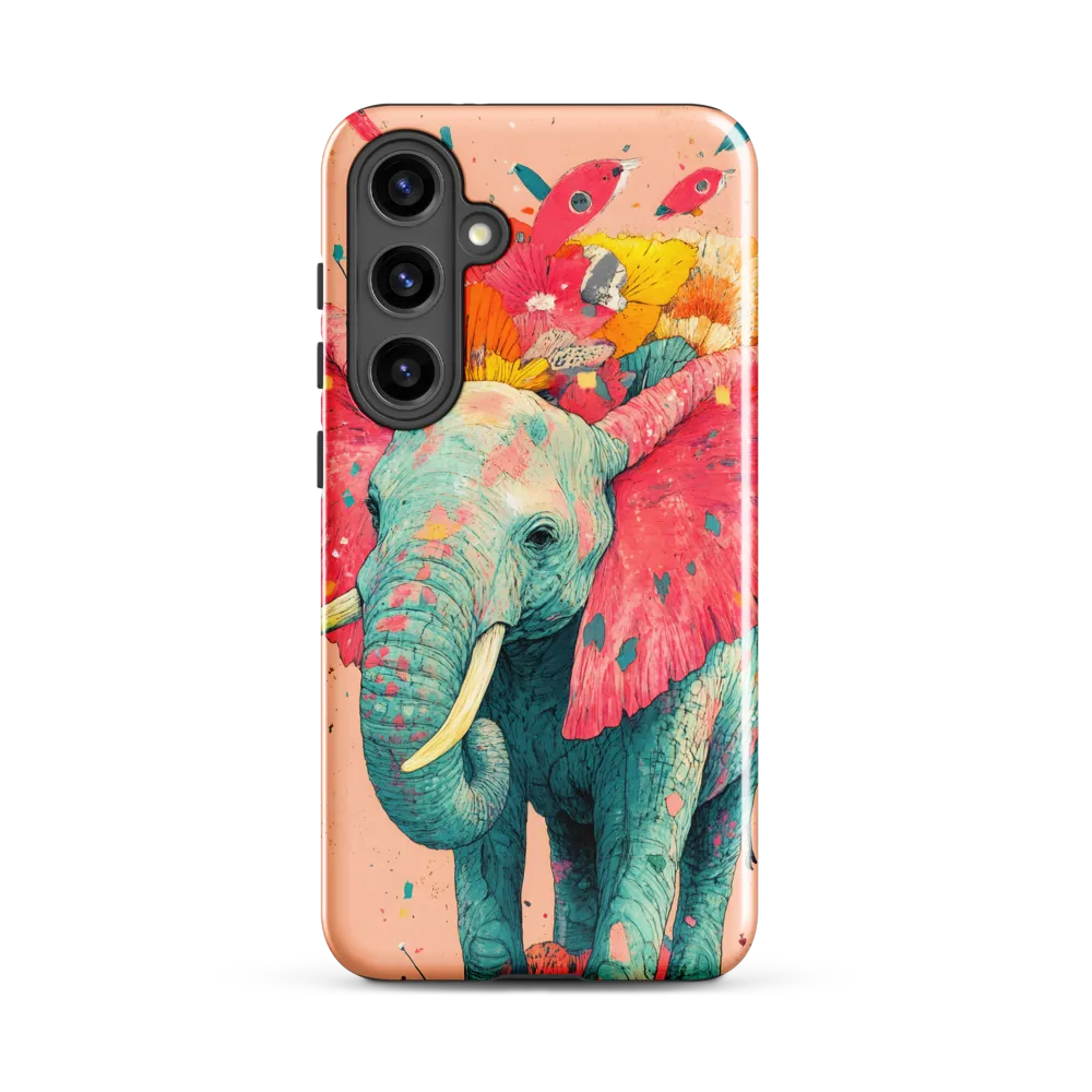 Whimsical Elegance: The Floral Elephant