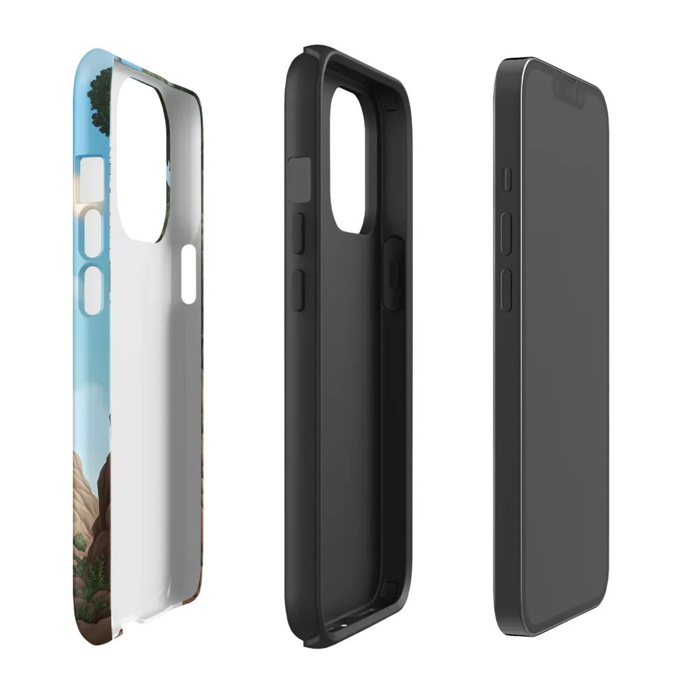 The Descent into Technological Abyss | Phone Case |  13 Pro | Tough Case | Matte