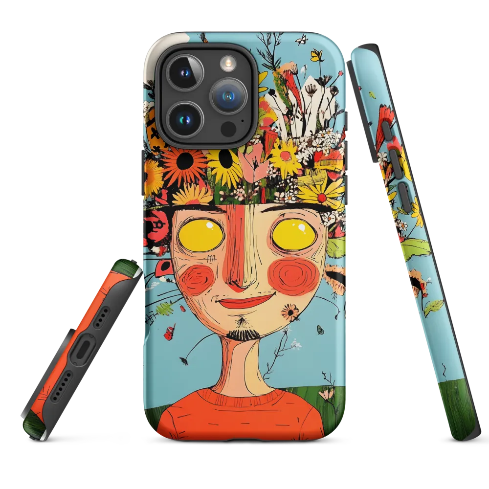 Whimsical Bloom | Phone Case |  16 Pro Max | Tough Case | Matte