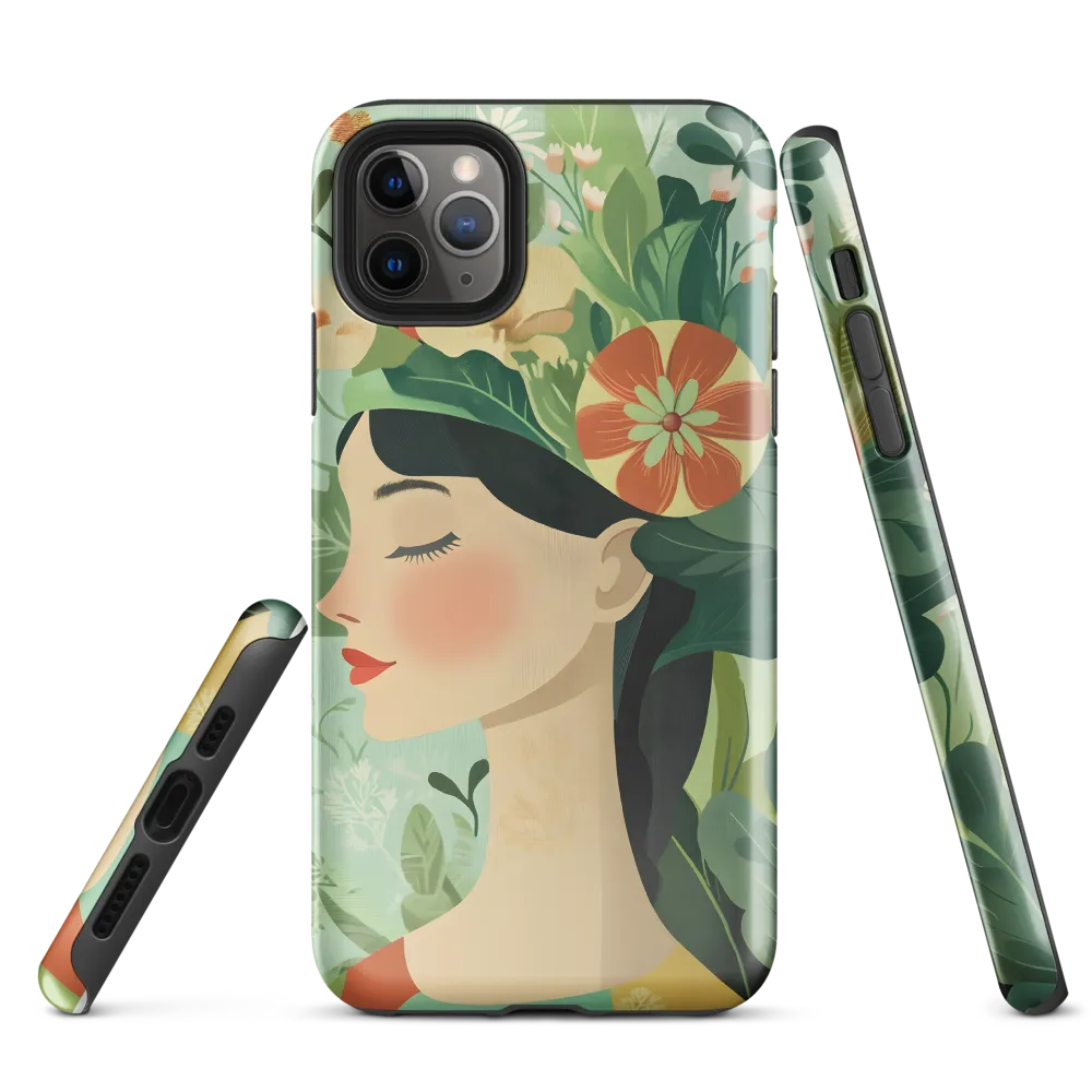 Serenity in Bloom | Phone Case |  11 Pro Max | Tough Case | Glossy