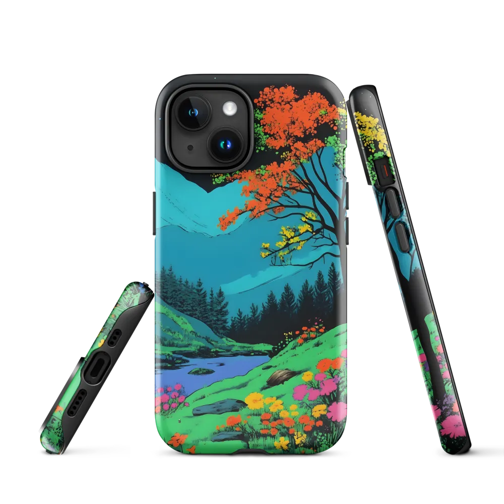 Neon Dreams: A Vibrant Landscape
