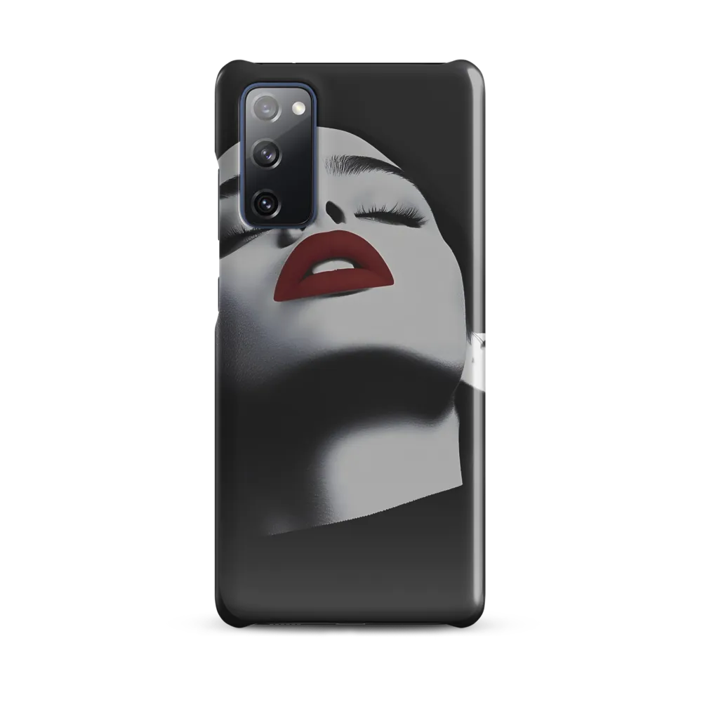 Noir Ascent — Portrait in Red