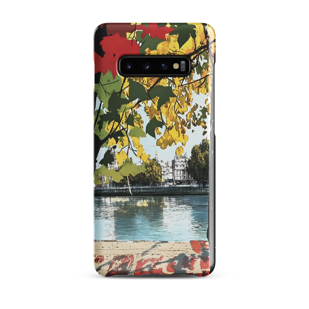 Nostalgic Reflections in Autumn Colors | Phone Case |  S10 Plus | Snap Case | Glossy