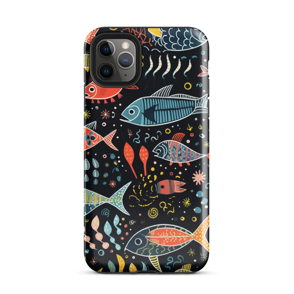 Whimsical Underwater Dance | Phone Case |  11 Pro Max | Tough Case | Glossy