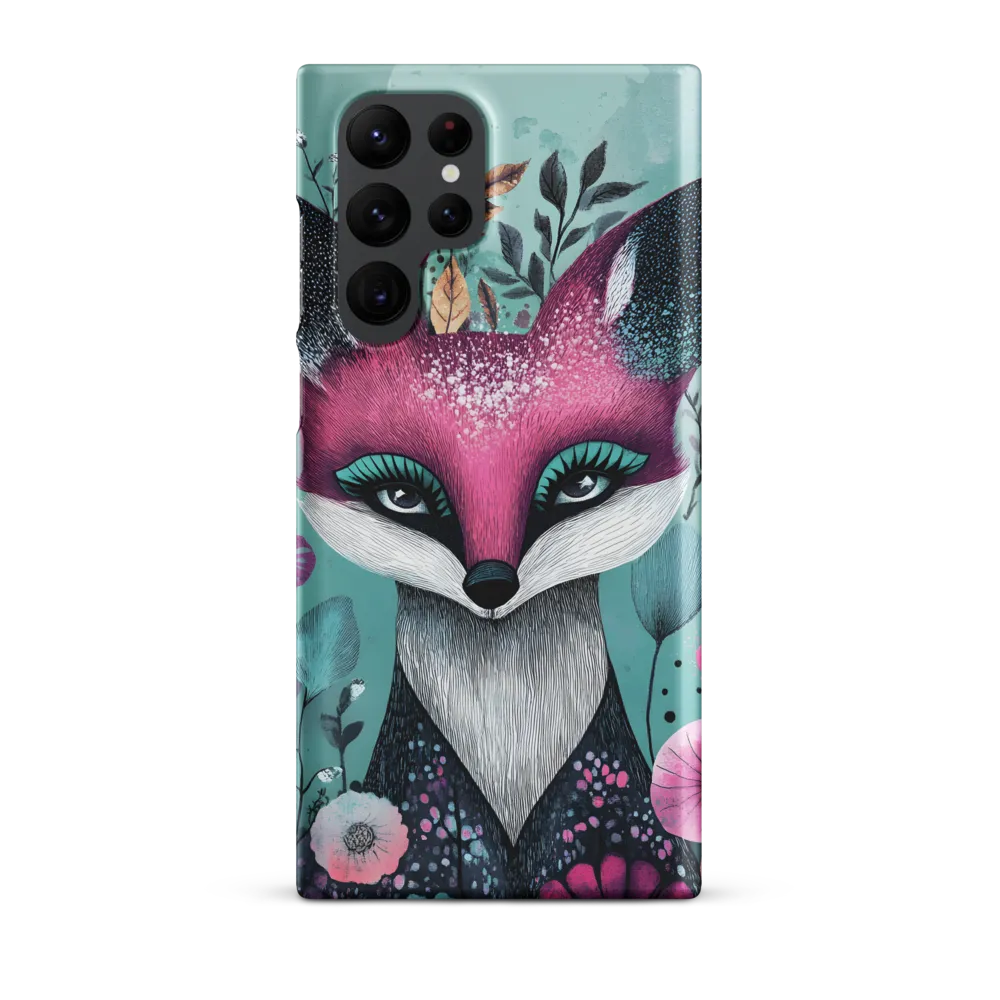 Whimsical Fox Among Blossoms