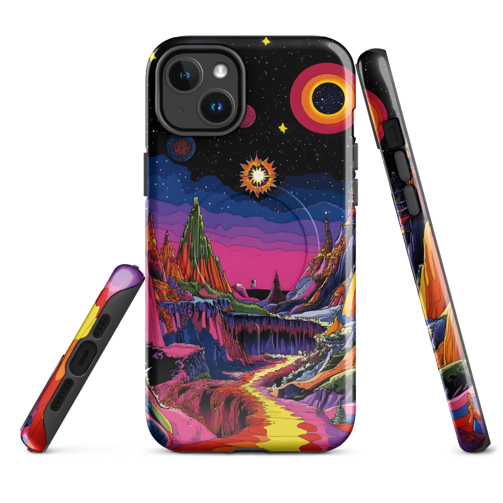 Galactic Wonders: A Journey Through an Alien Landscape