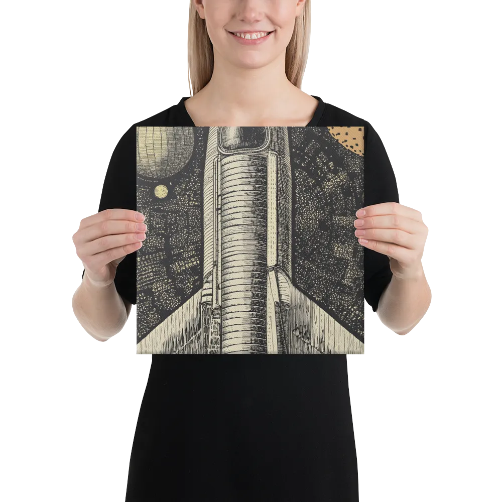 Voyage to the Unknown | Canvas | 12″×12″