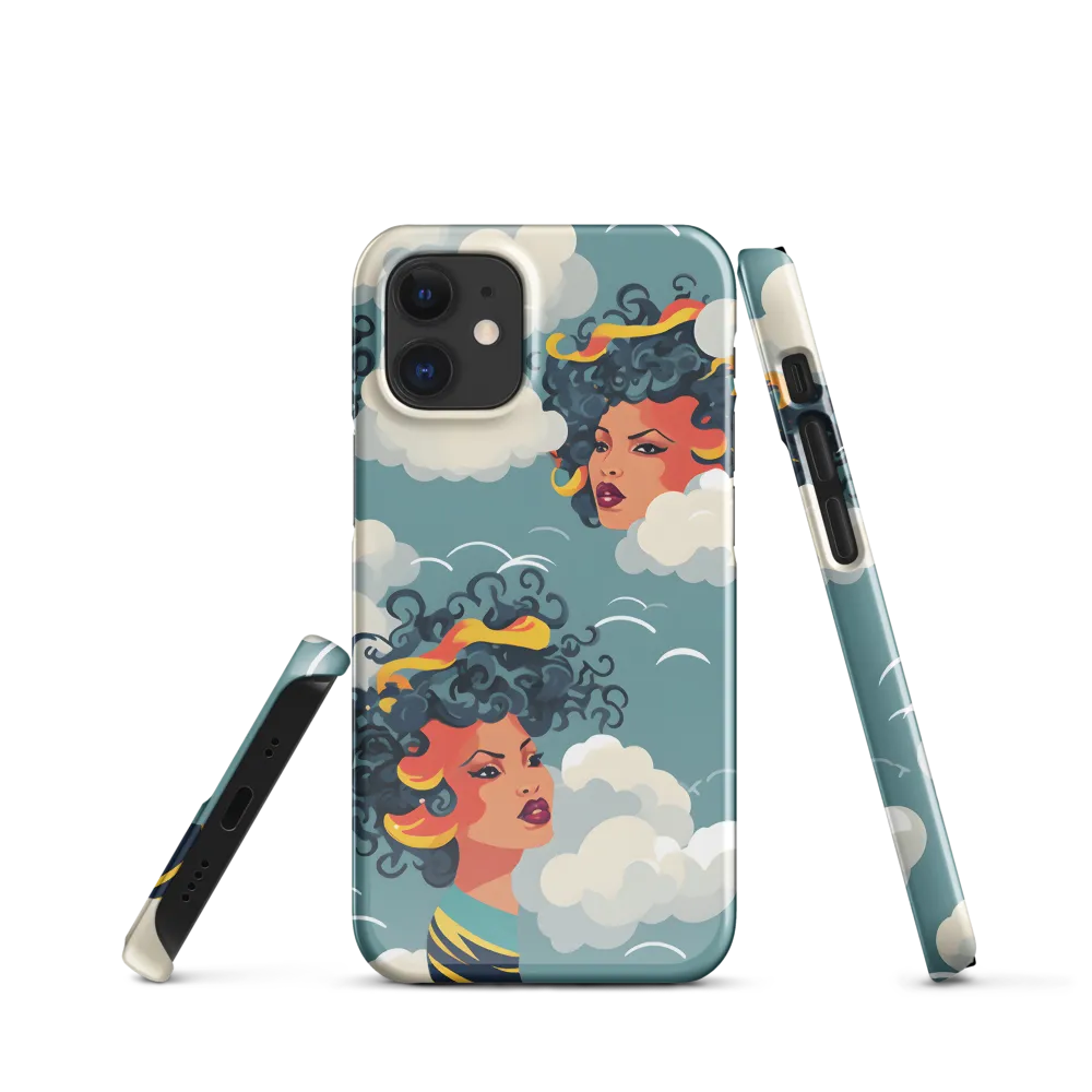 Whimsical Dreams in the Sky | Phone Case |  12 Mini | Snap Case | Glossy