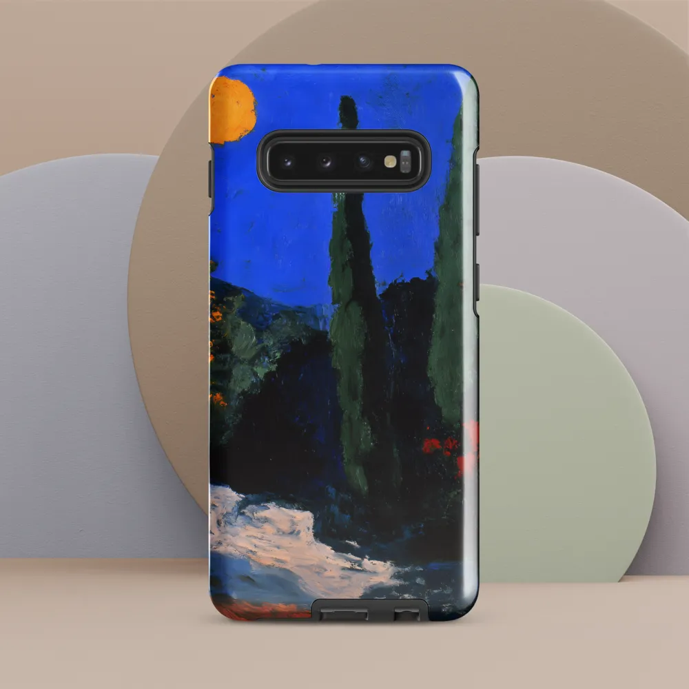 Moonlit Serenity | Phone Case |  S10 Plus | Tough Case | Glossy