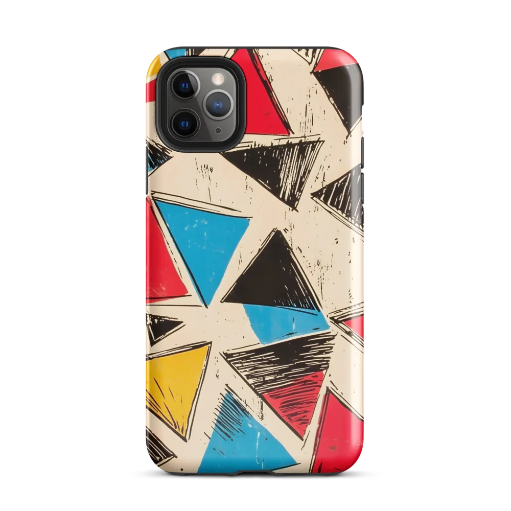 Vibrant Geometry | Phone Case |  11 Pro Max | Tough Case | Glossy