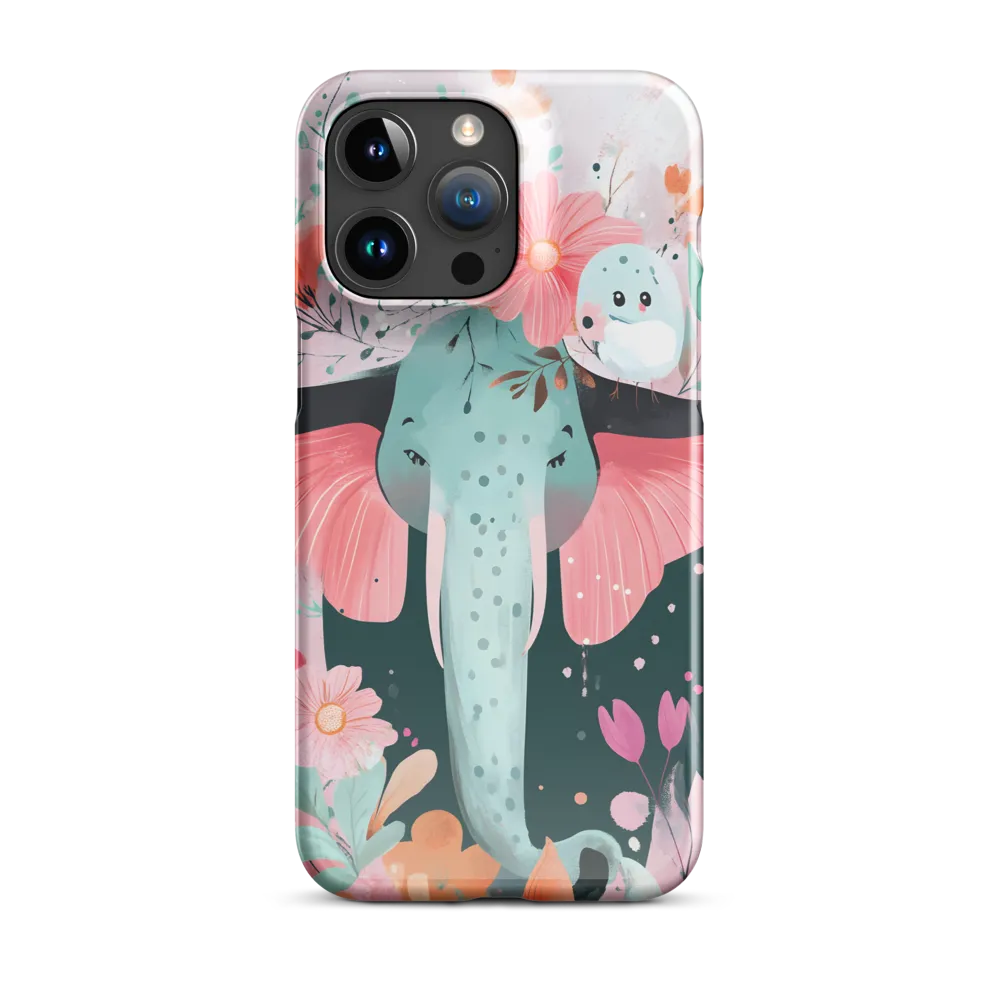 Whimsical Elephant in Bloom