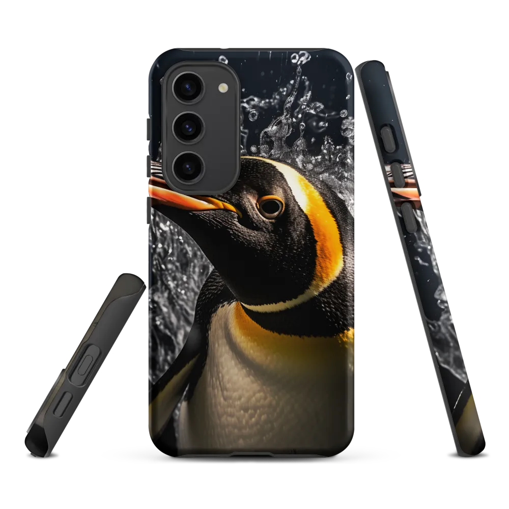 Emerging Majesty: The Penguin in Motion