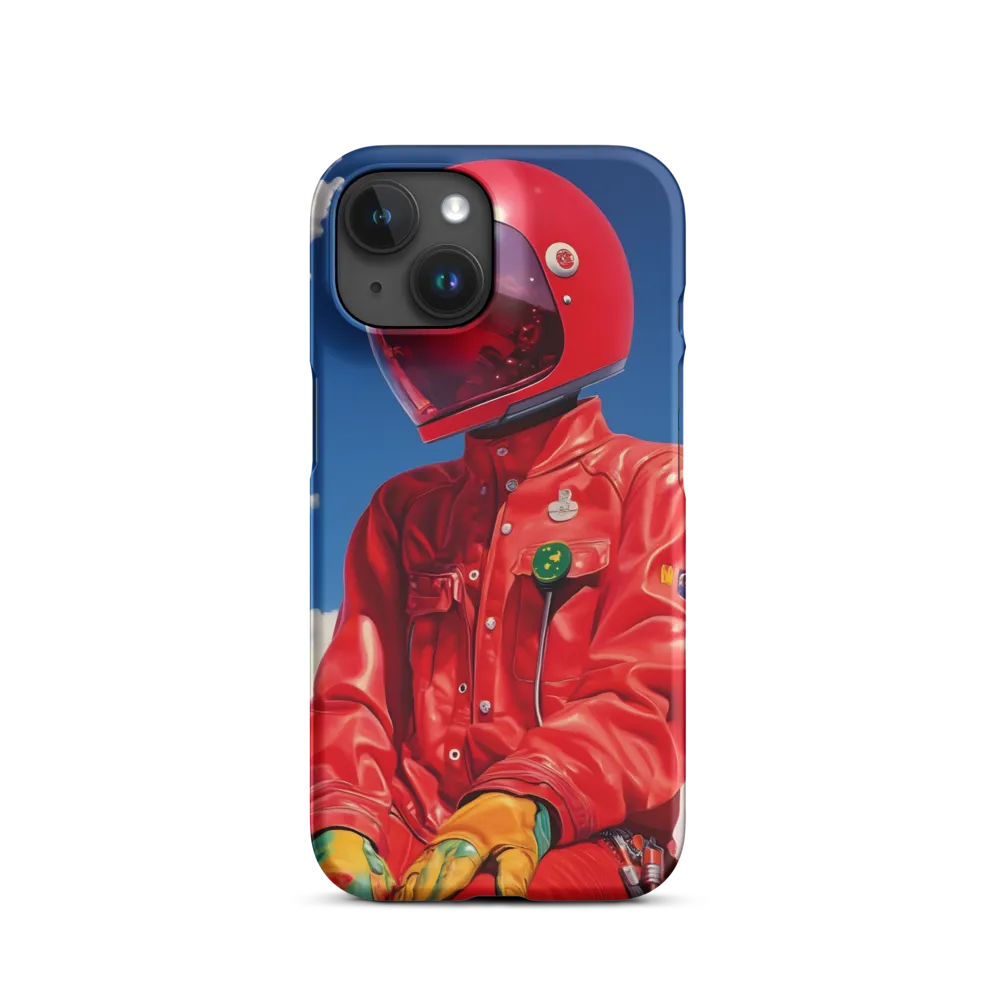 Astronaut in Crimson