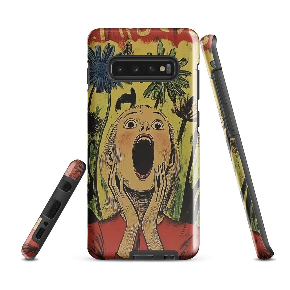 The Echo of Panic | Phone Case |  S10 Plus | Tough Case | Glossy