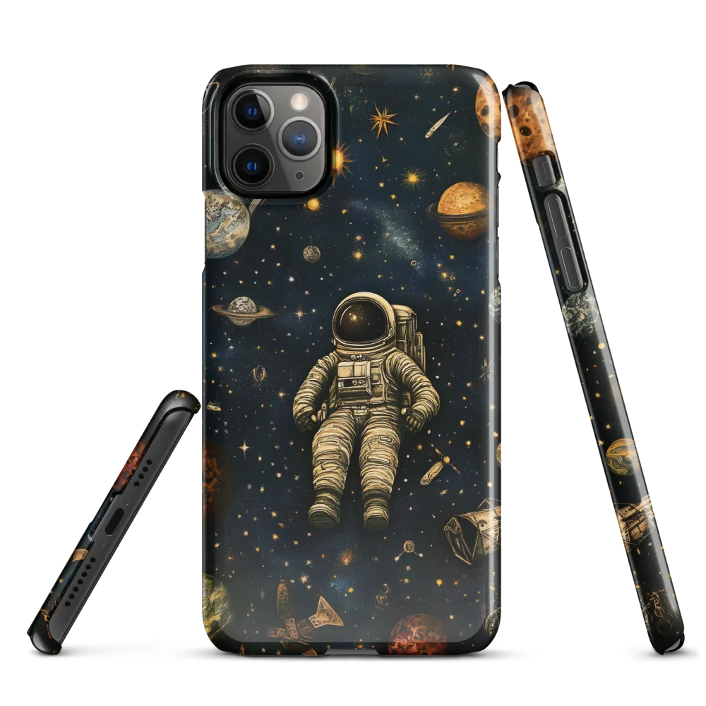 Cosmic Voyage: An Astronaut's Solitude | Phone Case |  11 Pro Max | Snap Case | Glossy